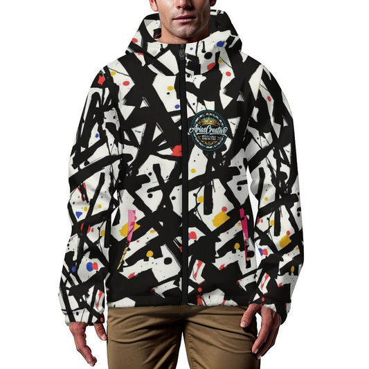 Cazadora corta unisex con capucha / Trench coat unisex sublimado