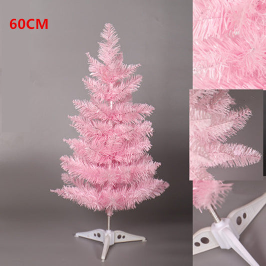 Árbol de Navidad Rosa Degradado – 60 cm
