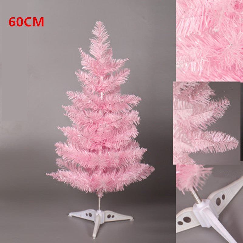 Árbol de Navidad Rosa Degradado – 60 cm