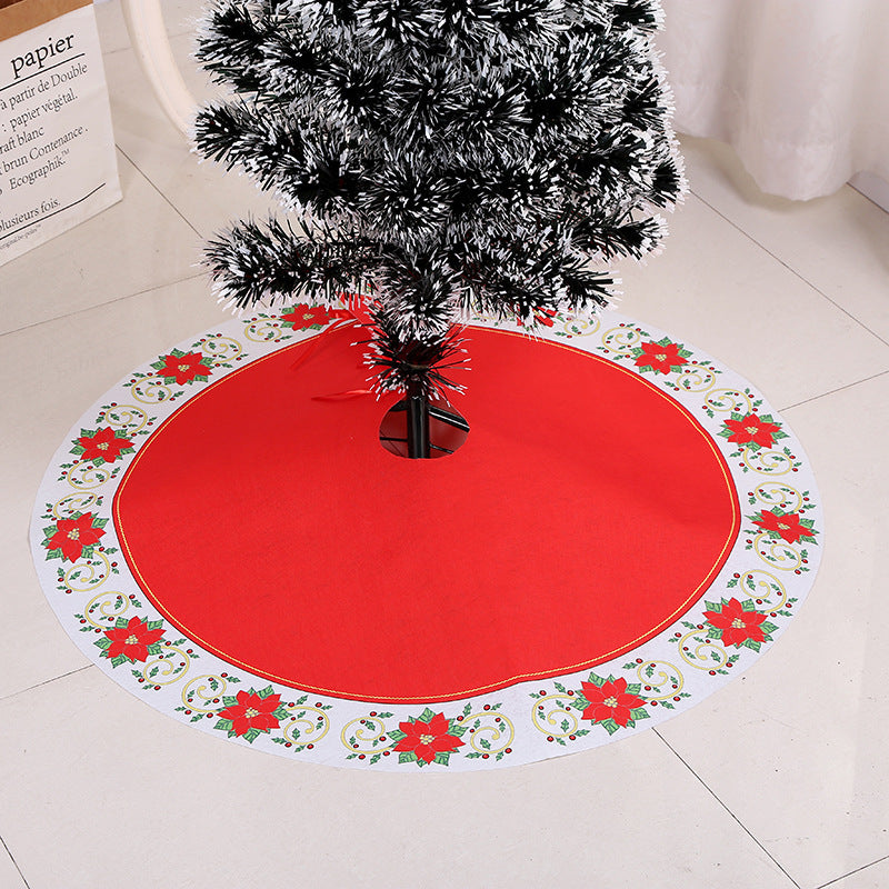 Falda para Árbol de Navidad Suave y Elegante | Decoración Festiva para Regalos y Escenas Navideñas
