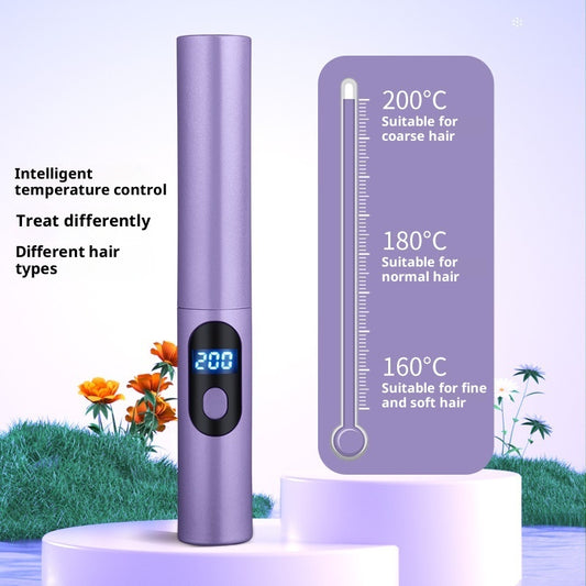 Cepillo Alisador Inalámbrico Mini AriasCreative – Suave con tu Cabello, Potente con el Frizz,