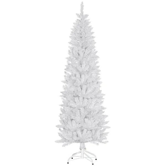 Árbol de Navidad Artificial Blanco 2,13 m – 687 Ramas Realistas