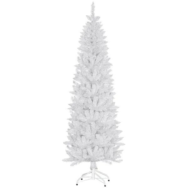 Árbol de Navidad Artificial Blanco 2,13 m – 687 Ramas Realistas
