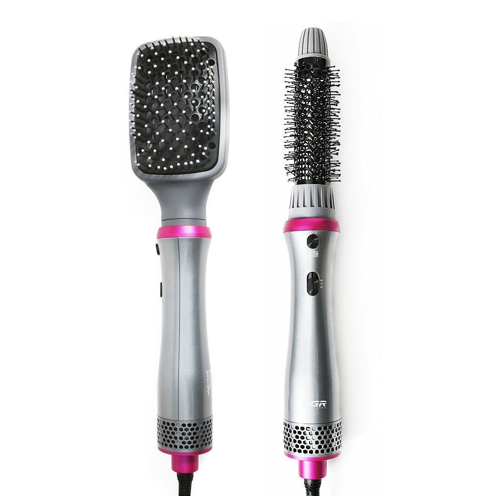 Cepillo de Aire Caliente 2 en 1 AriasCreative – Alisa y Riza con un Solo Toque
