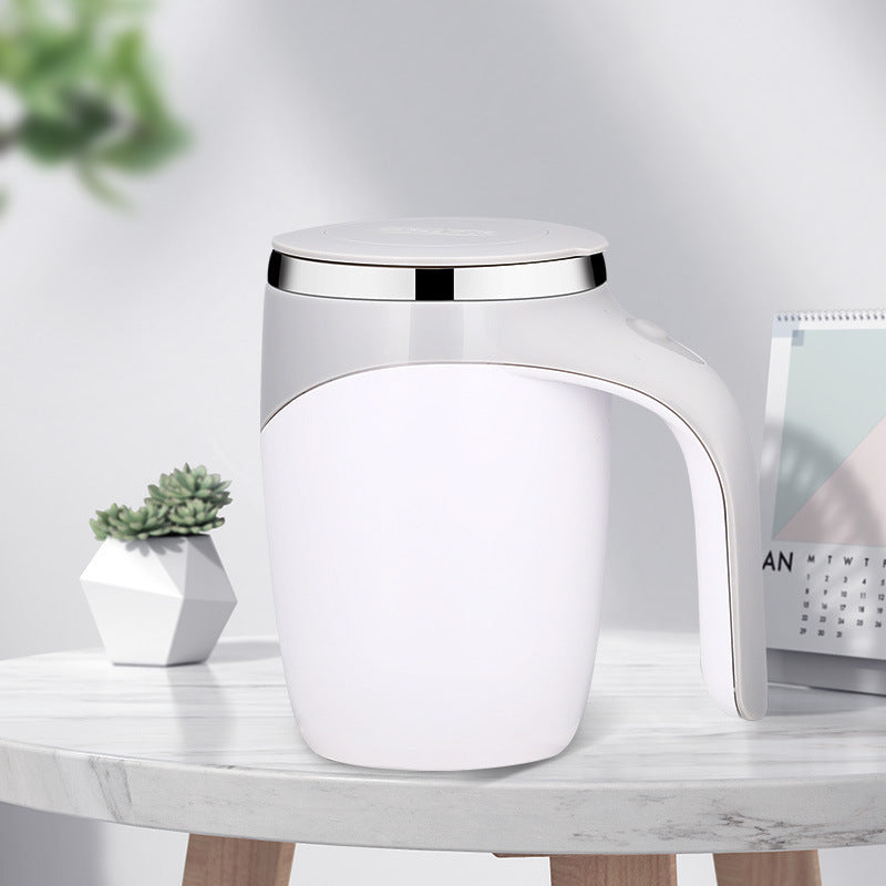 Modelo recargable Taza de agitación automática Taza de café Taza de agitación eléctrica de alto valor Batido perezoso Taza de agua magnética giratoria
