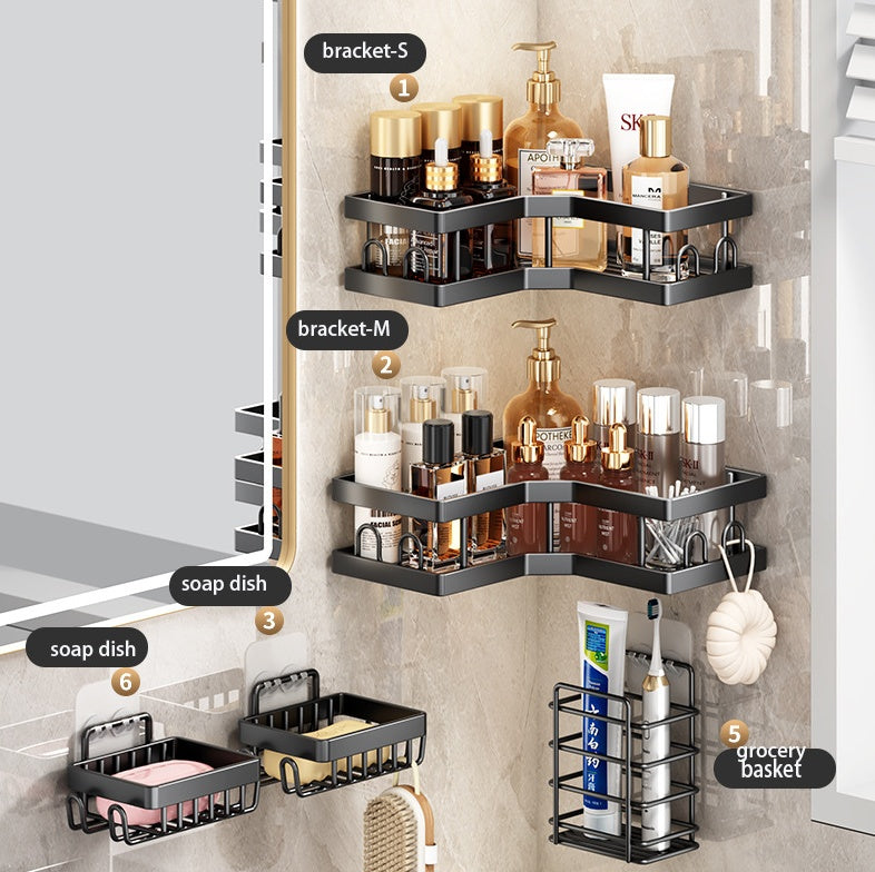 Estantería de Esquina para Baño AriasCreative – Orden y Estilo en Cada Rincón