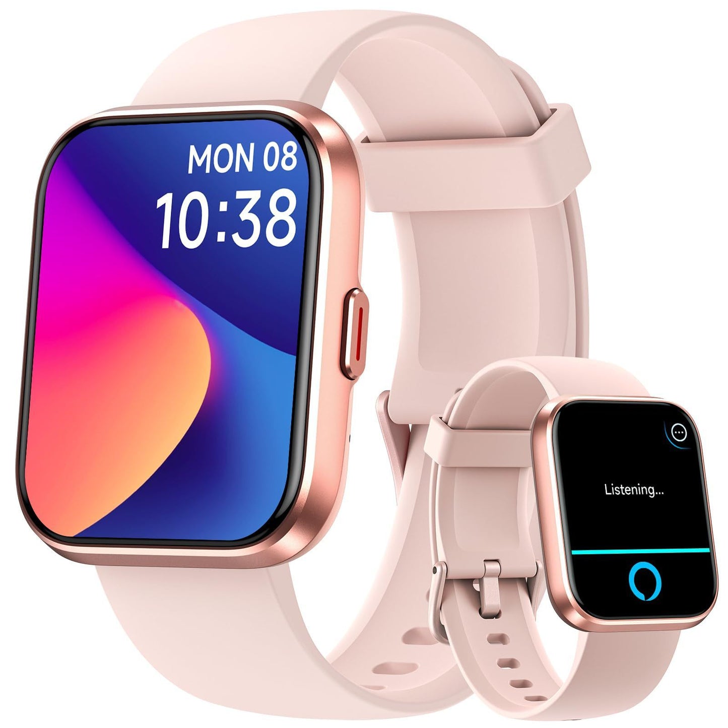 Smart Sports Watch con Llamadas Bluetooth – Monitor de Salud, Ritmo Cardíaco y Presión Arterials, martwatch con funciones avanzadas + diseño elegante AriasCreative.