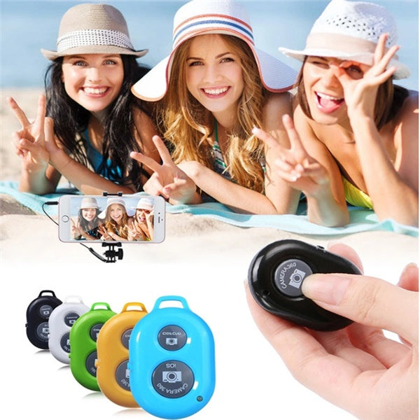 imprescindible para selfies perfectos y vídeos sin manos Universal Selfie Artifact – Control Remoto Bluetooth 4.0 para iOS y Android