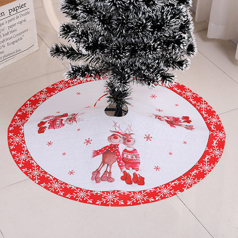 Falda para Árbol de Navidad Suave y Elegante | Decoración Festiva para Regalos y Escenas Navideñas