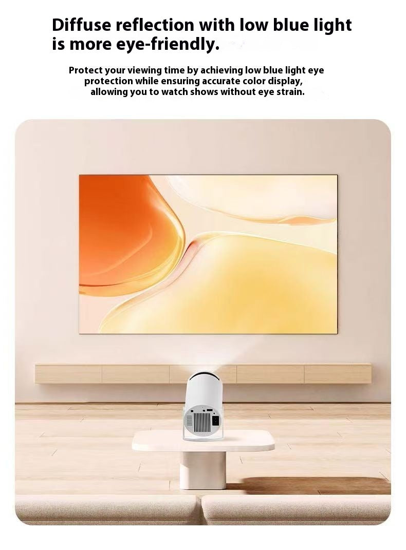 Cine en Casa al Instante – Mini Proyector HD Compatible con Móvil, HDMI y USB