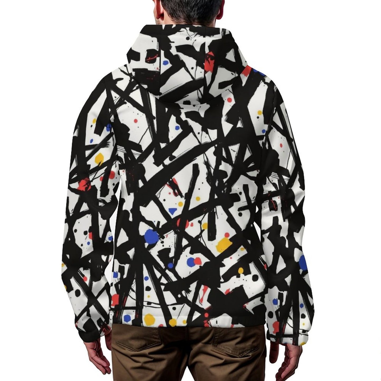 Cazadora corta unisex con capucha / Trench coat unisex sublimado