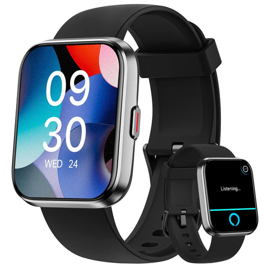 Smart Sports Watch con Llamadas Bluetooth – Monitor de Salud, Ritmo Cardíaco y Presión Arterials, martwatch con funciones avanzadas + diseño elegante AriasCreative.