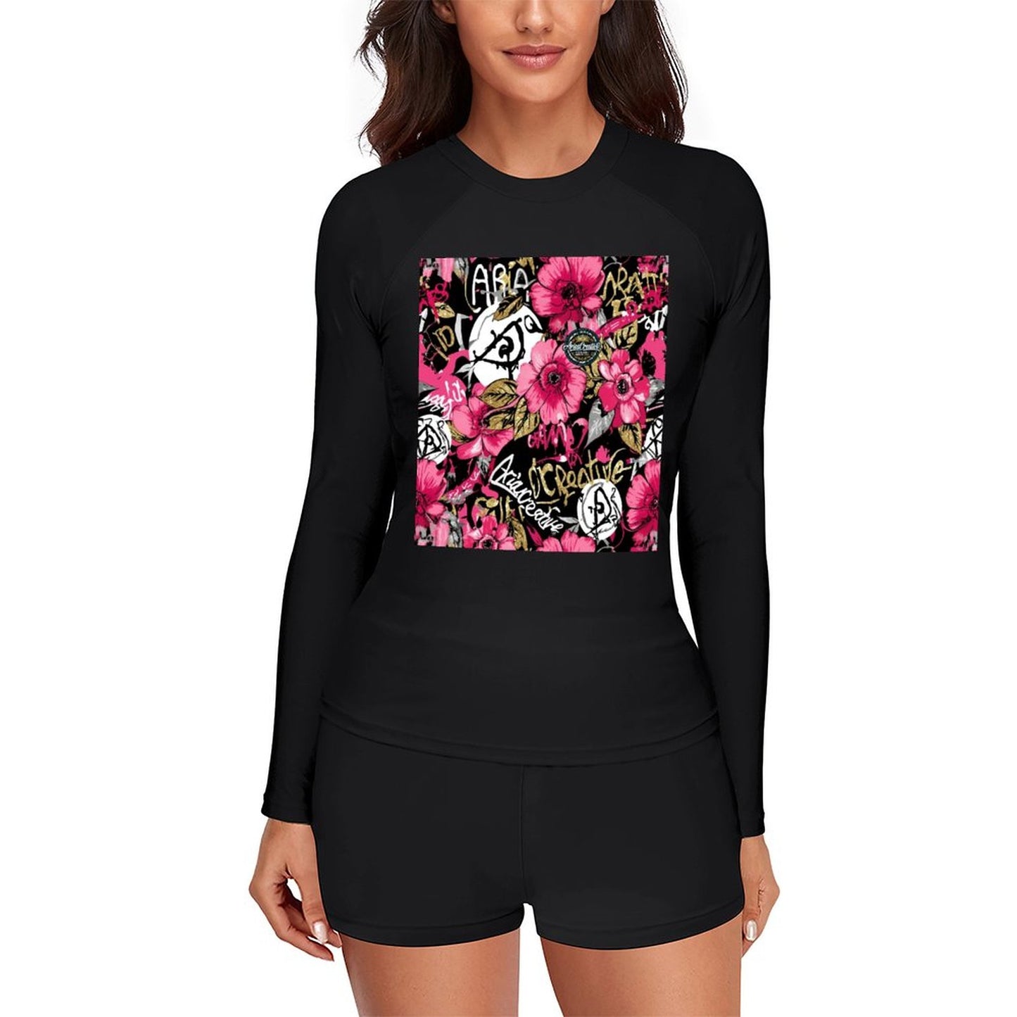 🏄‍♀️ Traje de Surf para Mujer de 2 Piezas – Diseño Personalizado