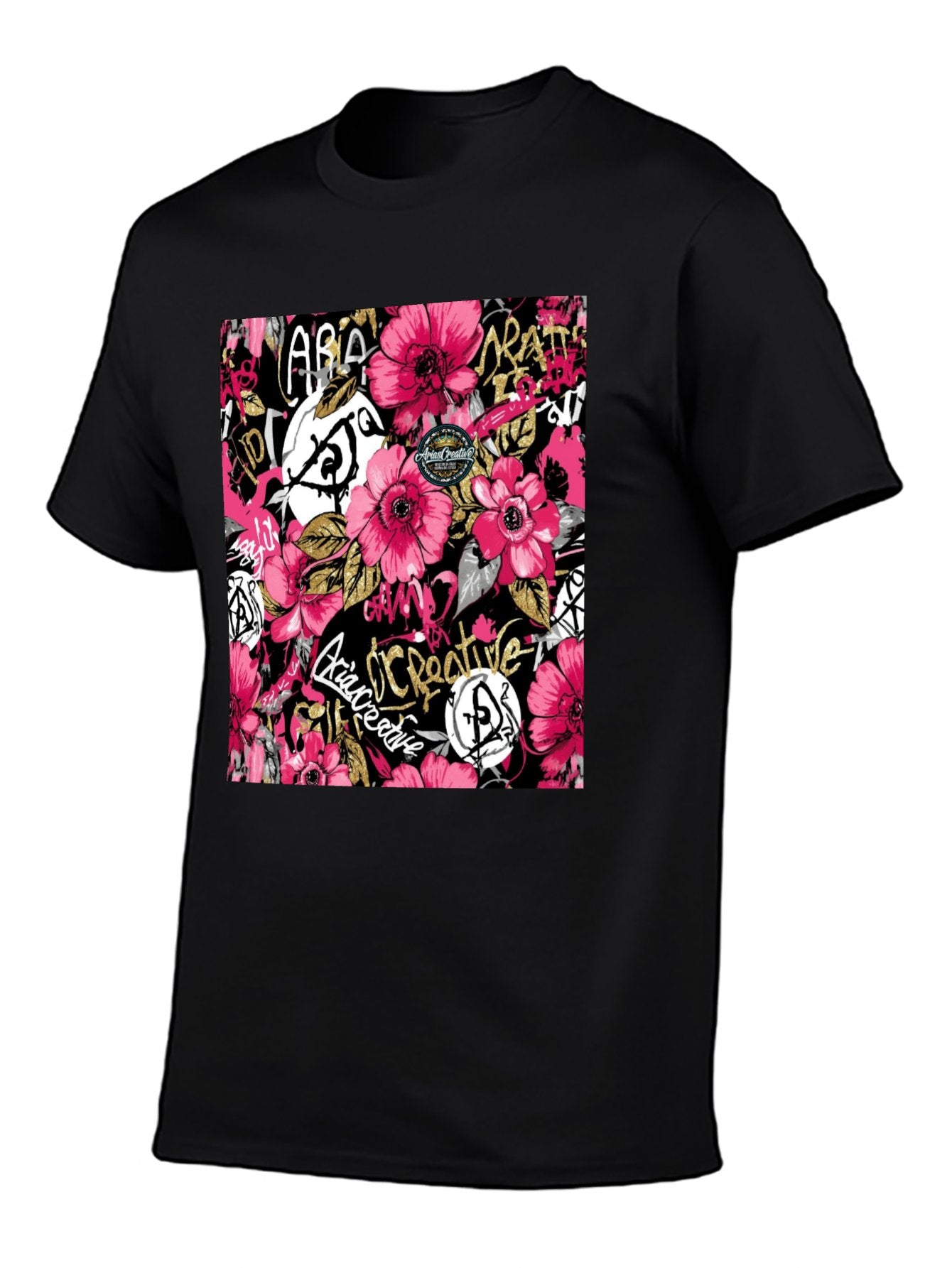 DTF 180gsm Multi-Color American Size Short Sleeve T-Shirt (Double-sided Printing)