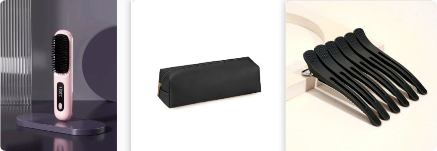 Peine Alisador Inalámbrico 2 en 1 AriasCreative – Estilo y Libertad en Cada Pasada