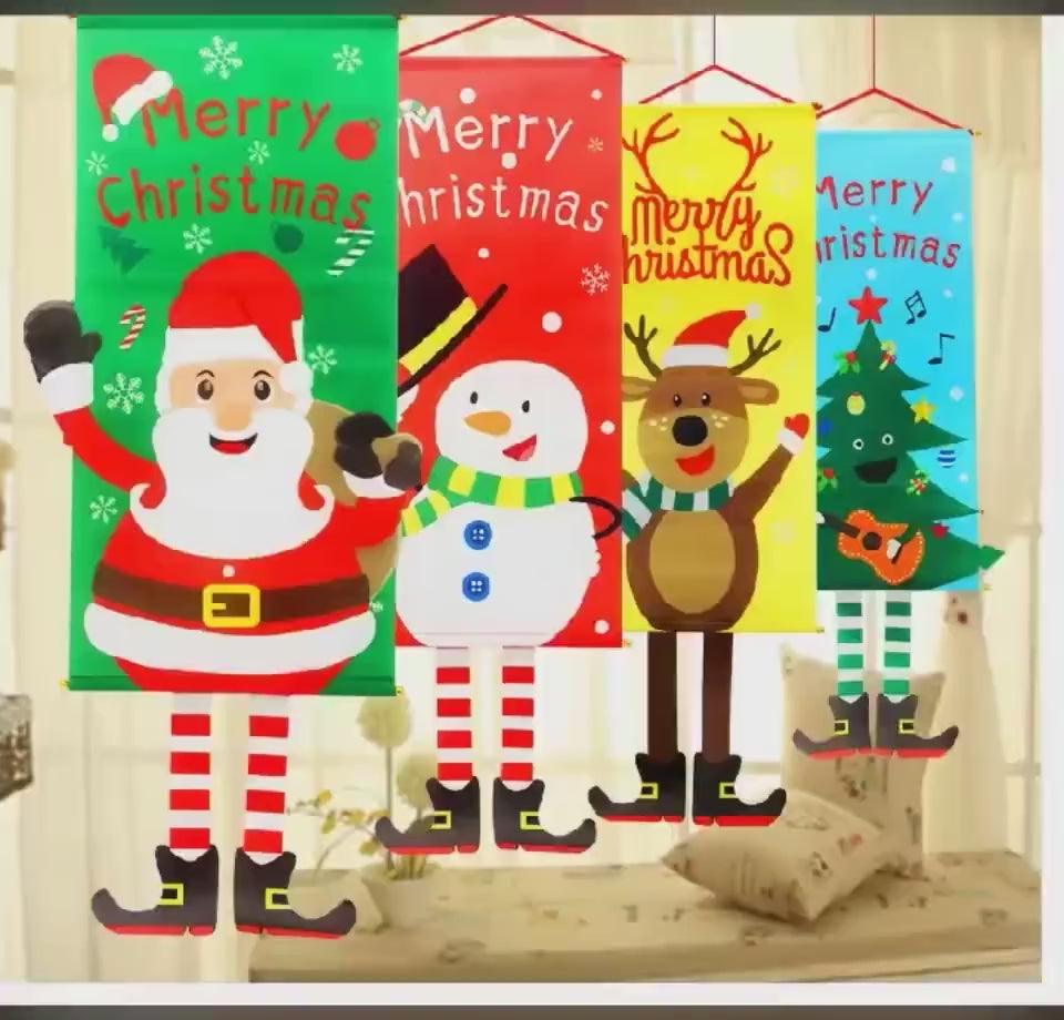 Christmas window decoration